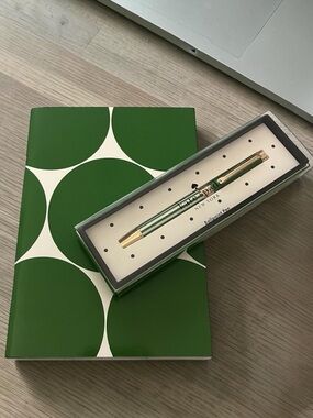 Kate Spade notebook (Blank Paper) and matching  Pen!! - NEW